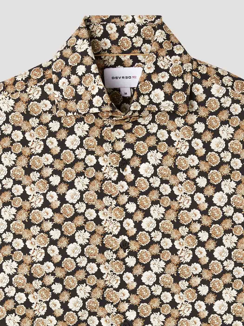 Chemise slim fleurie