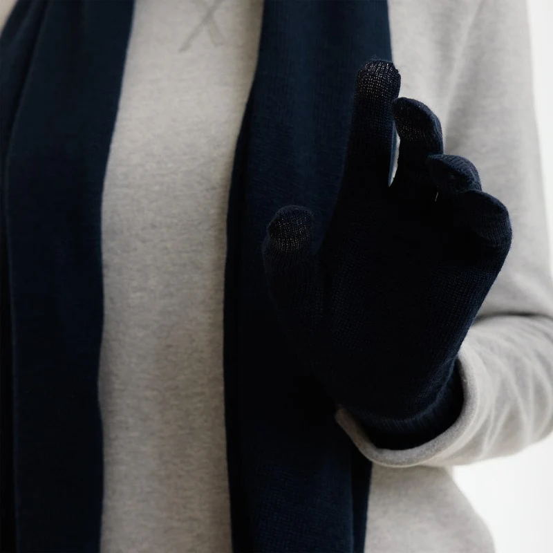 Gants bio femme tactiles