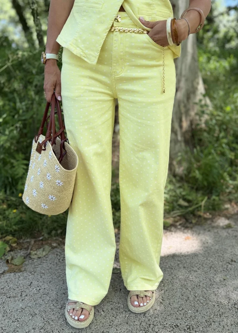 Ensemble Maddie jaune