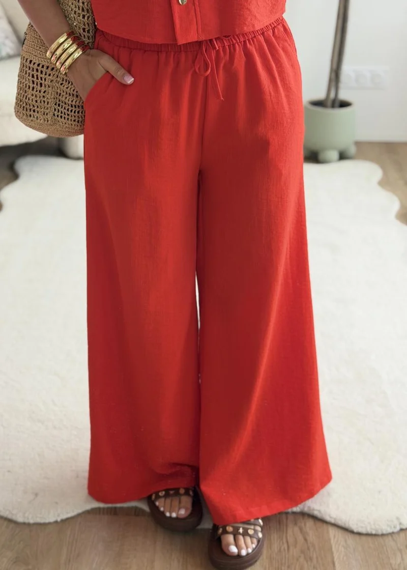 Ensemble Charline rouge