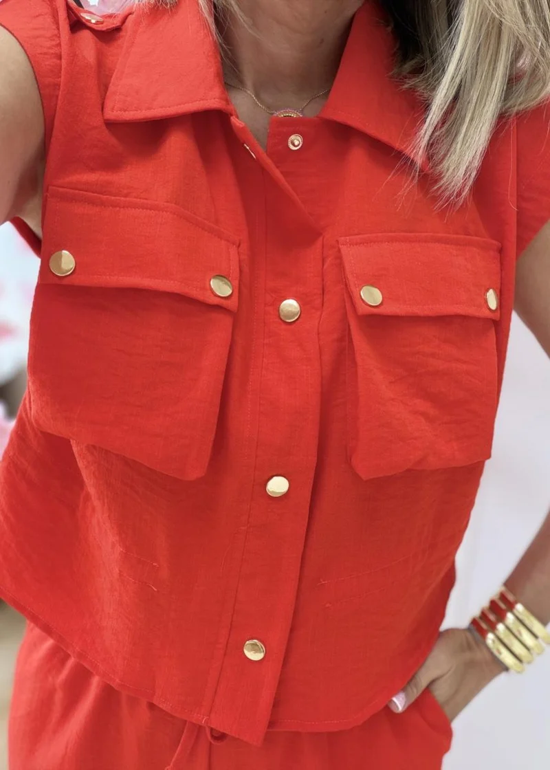 Ensemble Charline rouge