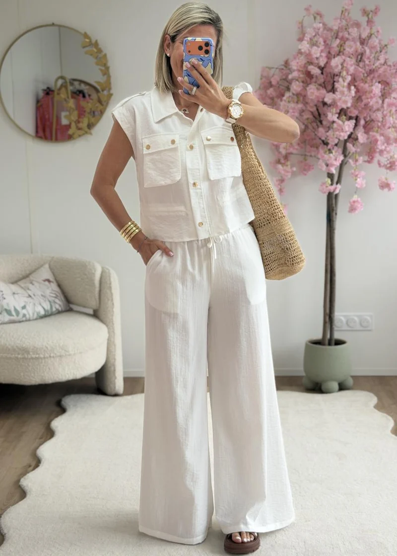 Ensemble Charline blanc