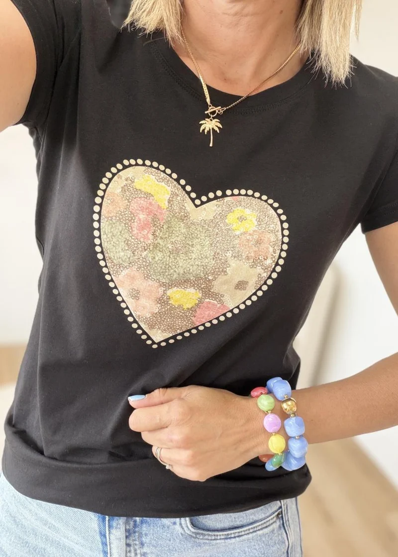 Tee shirt hope noir