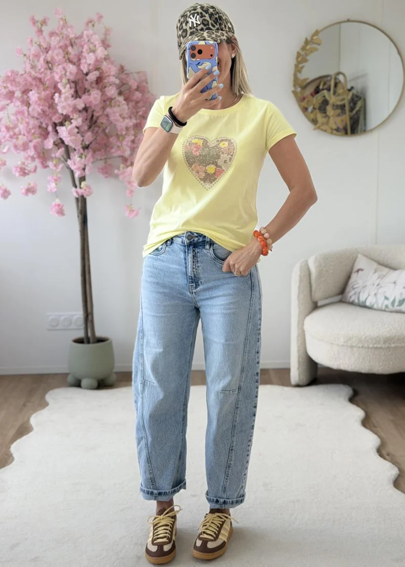 Tee shirt hope jaune