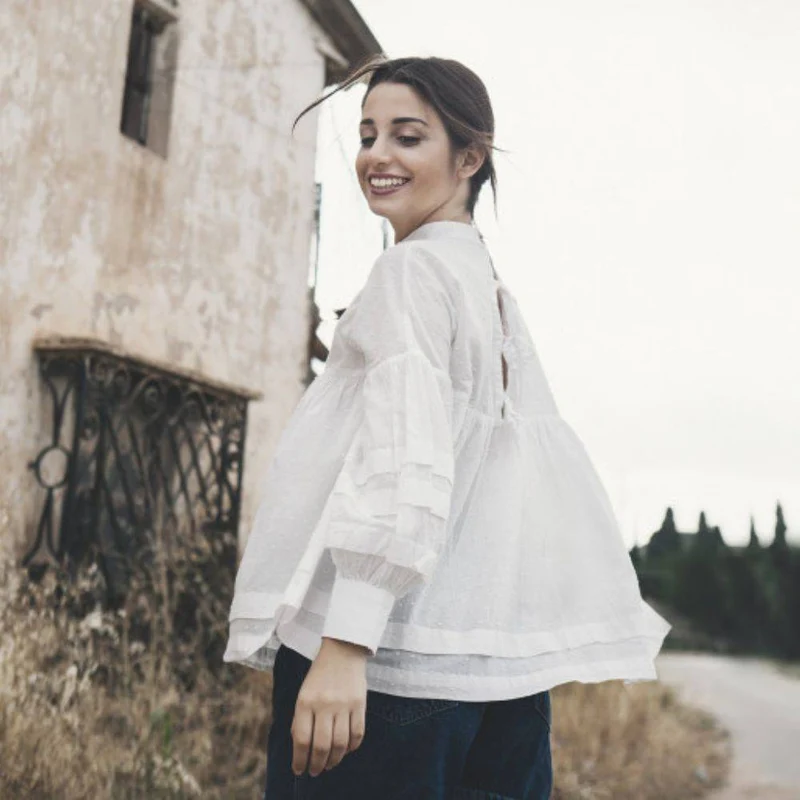 Patron de couture PDF | Blouse Coeli | Pauline Alice | TRILINGUE (EN/FR/ES)