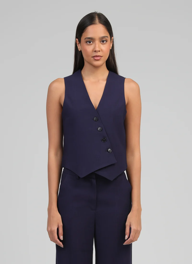 GILET ZAKINA marine