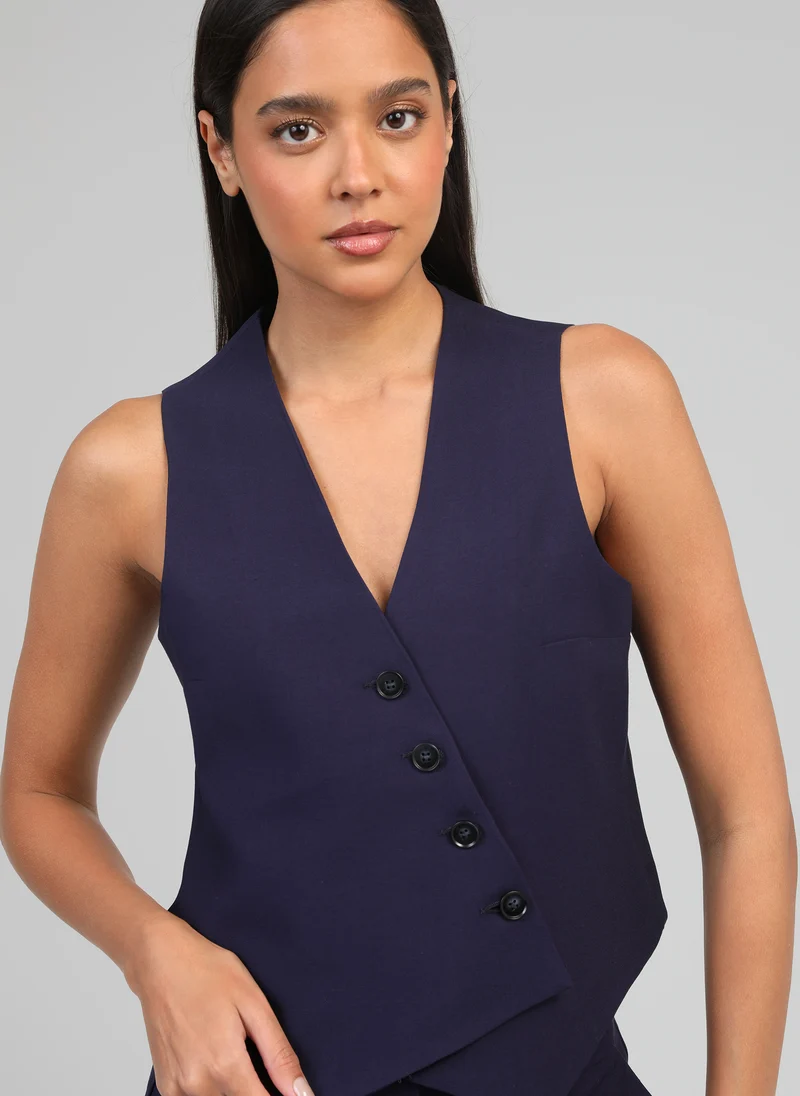GILET ZAKINA marine