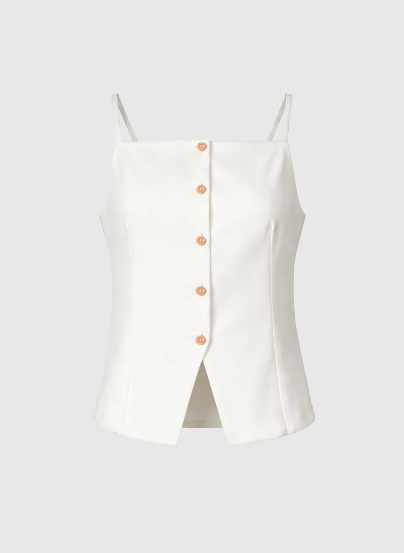 DEBARDEUR KANTIN blanc casse