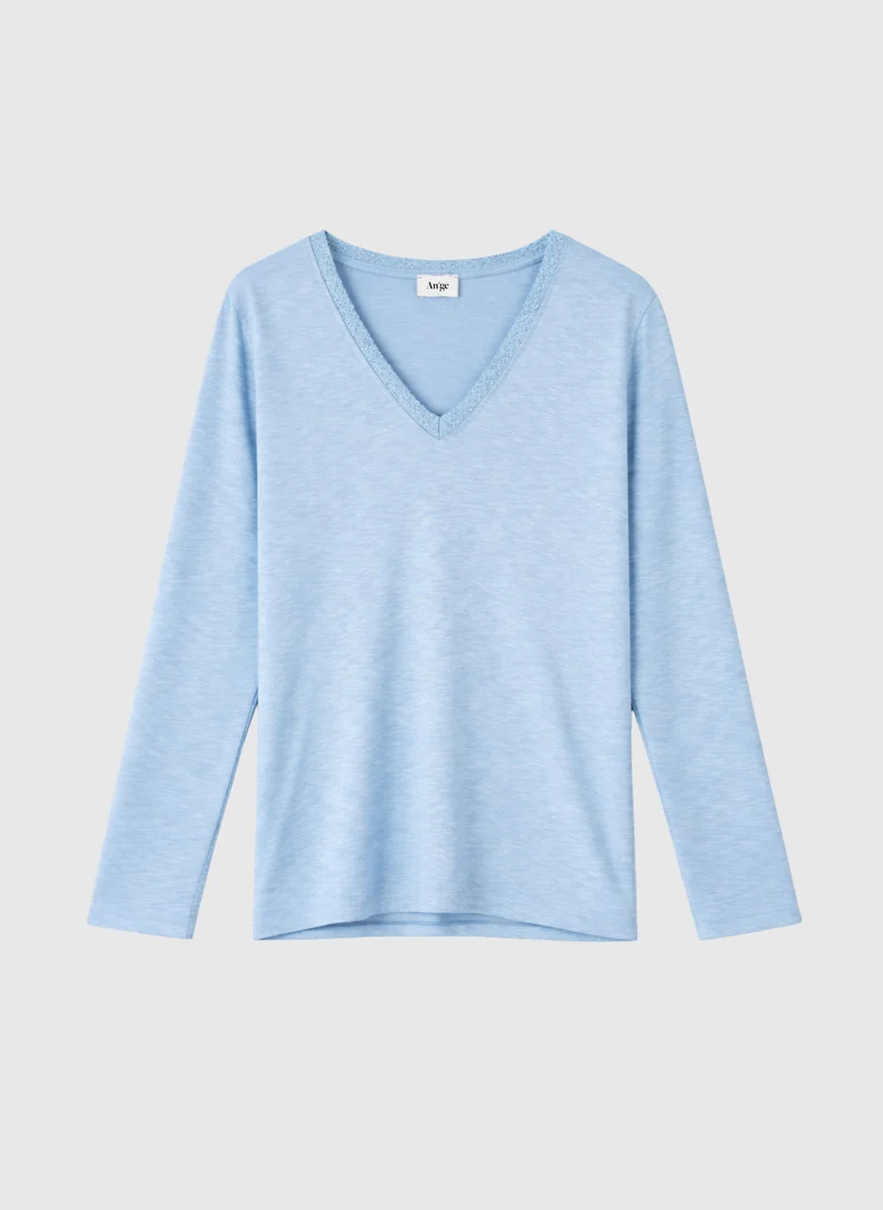 T-SHIRT TENIO ciel
