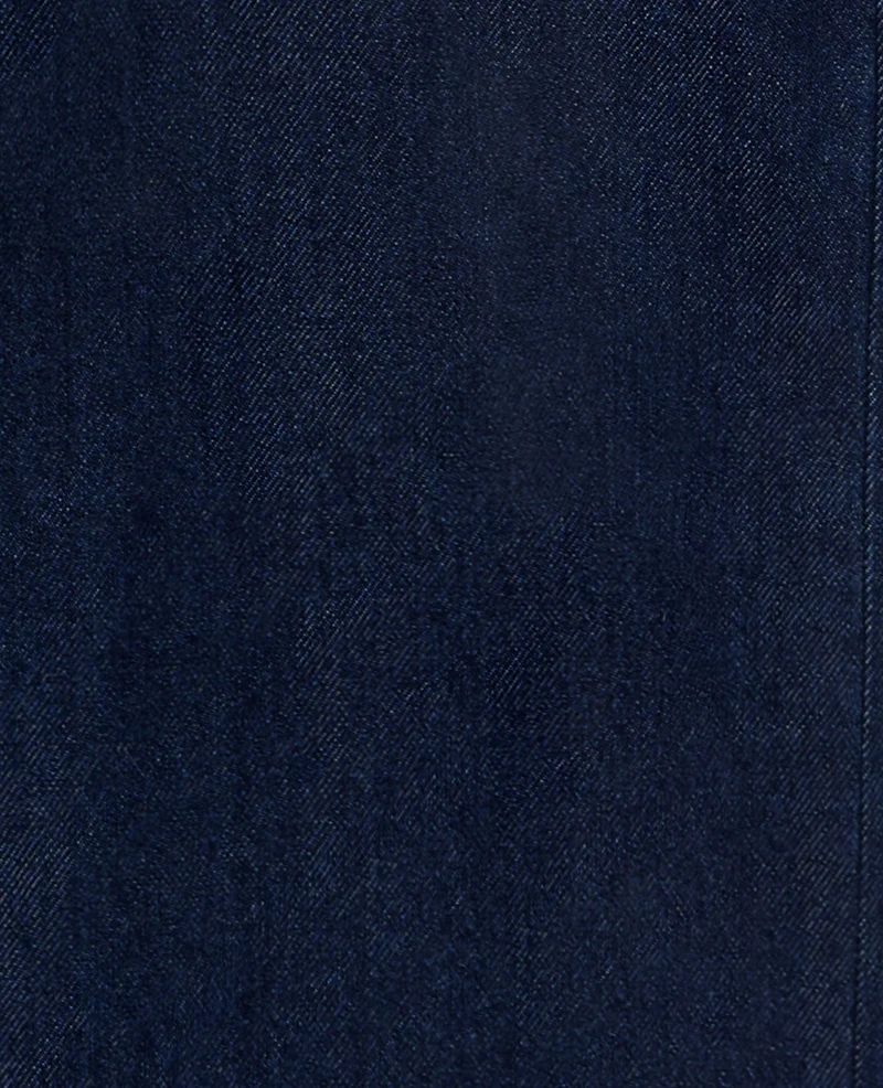 Bermuda en jean long taille basse