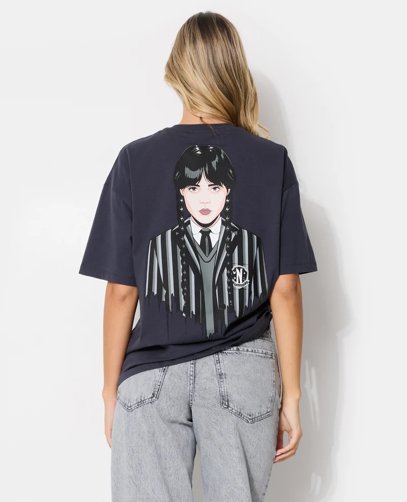 T-shirt oversize MERCREDI