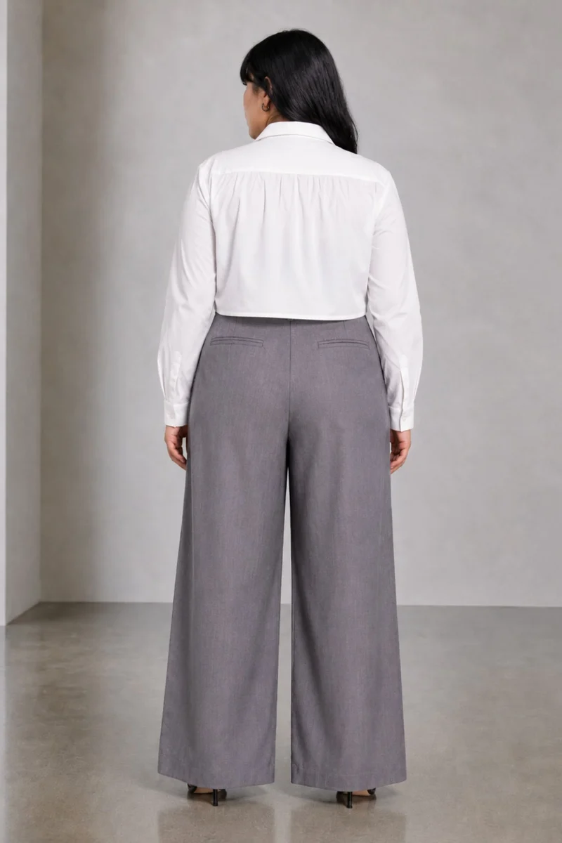 Whitney Top|100% Cotton Crop Shirt