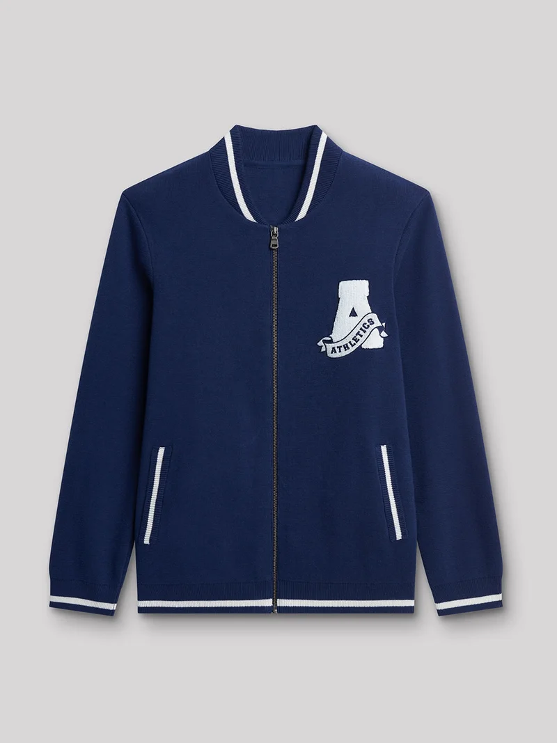 Cardigan col teddy