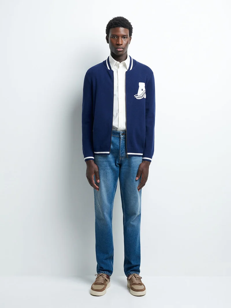 Cardigan col teddy
