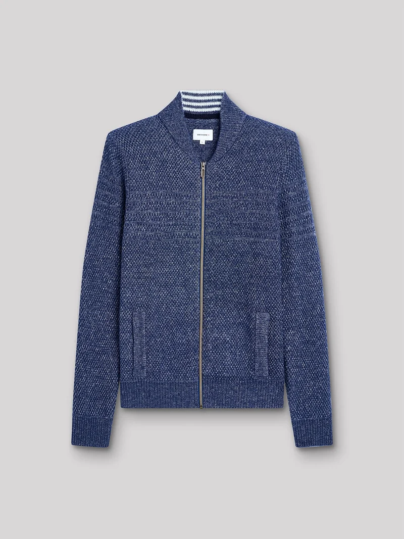 Cardigan col teddy