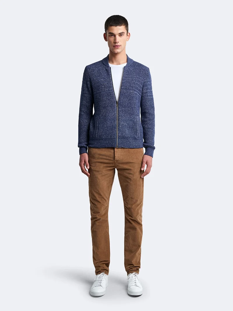 Cardigan col teddy