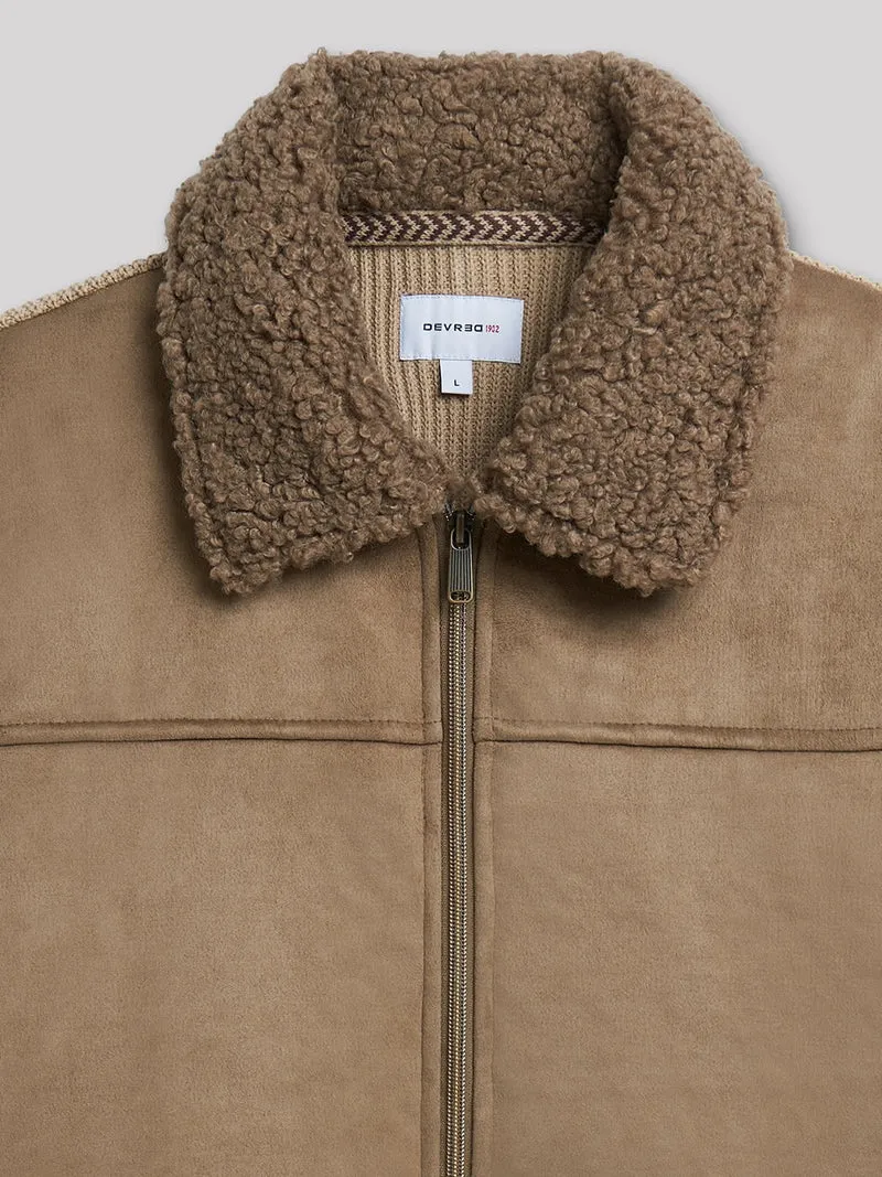 Cardigan zippé