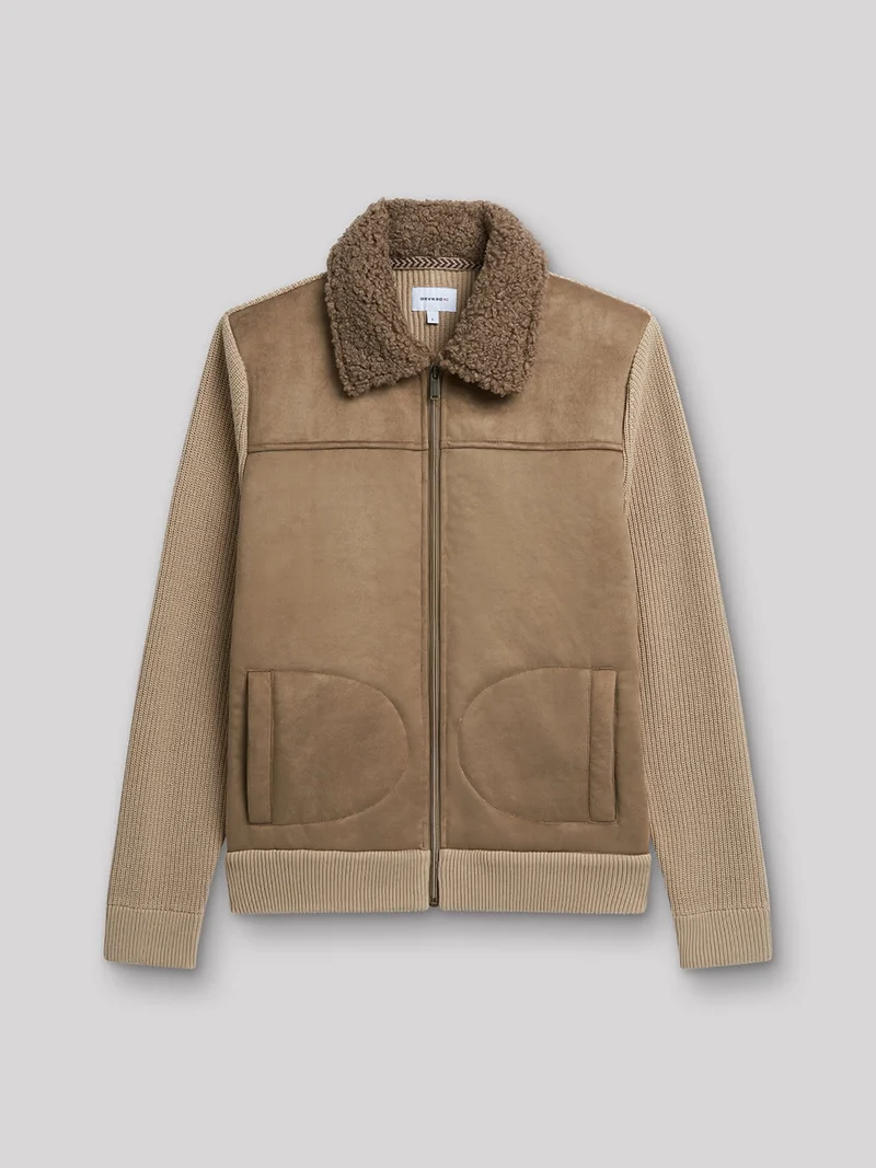Cardigan zippé