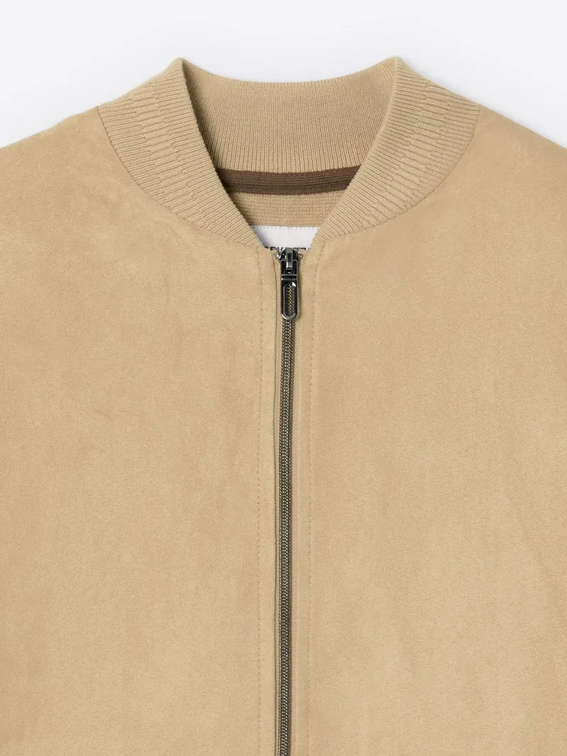 Cardigan à col teddy 100% coton