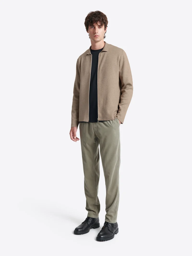 Cardigan à col chemisier