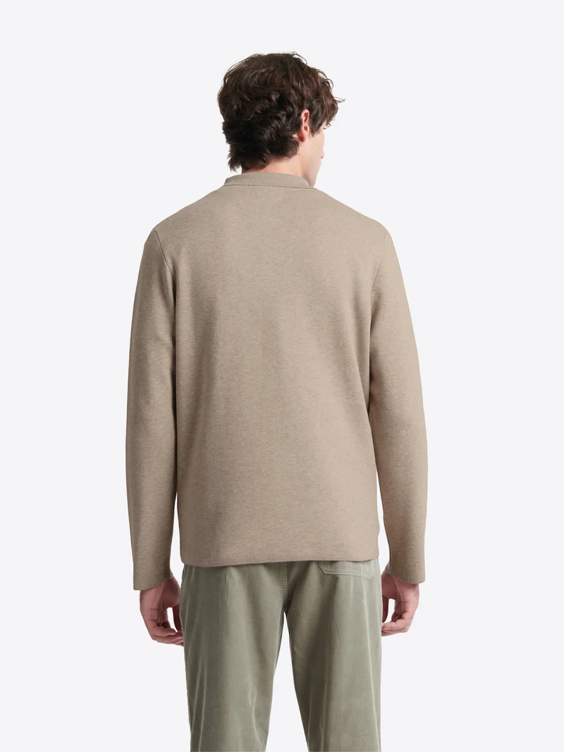 Cardigan à col chemisier