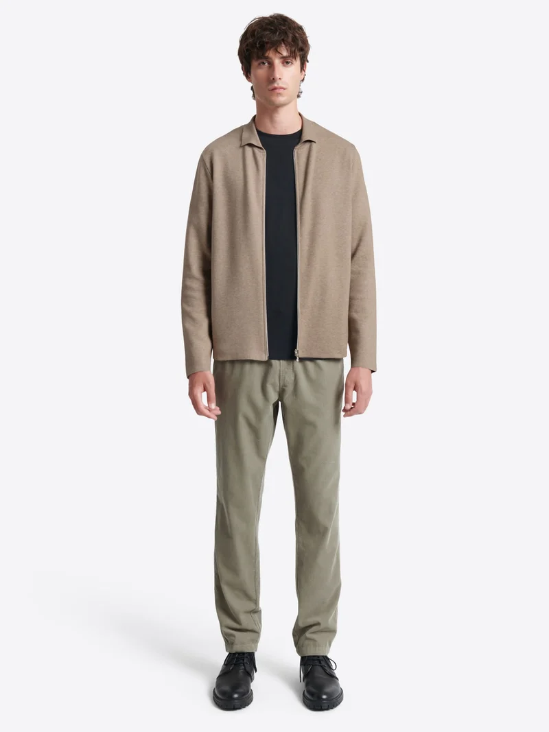 Cardigan à col chemisier