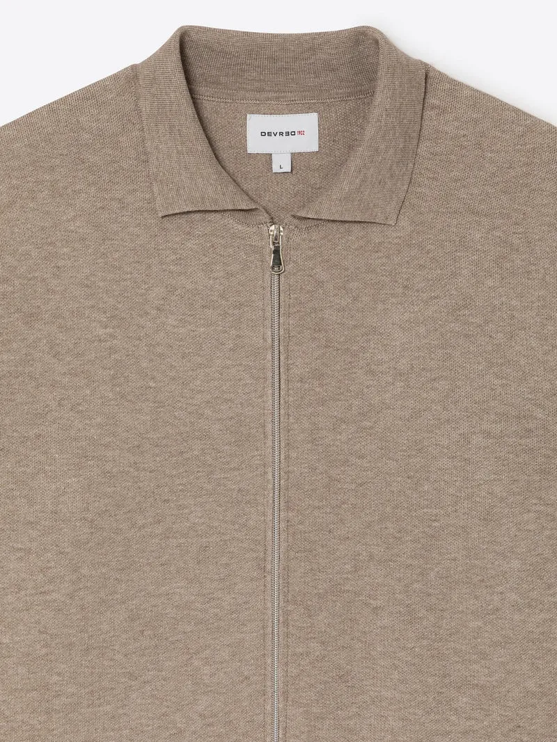Cardigan à col chemisier