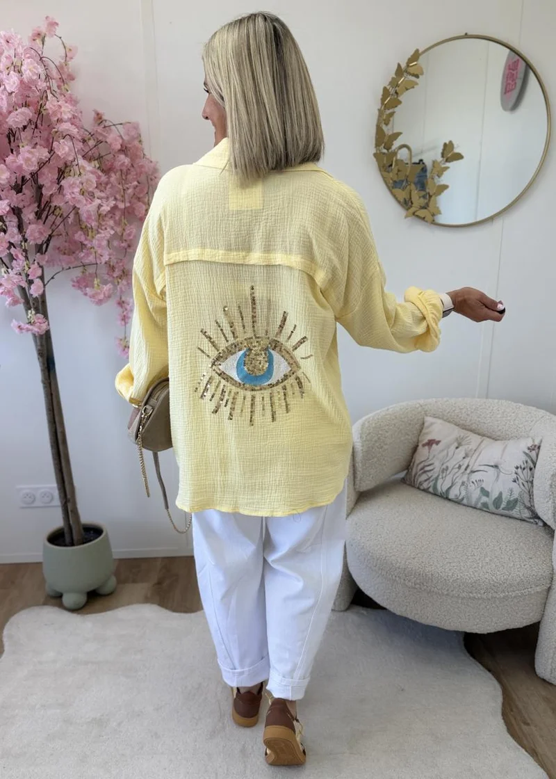 Chemise Emine jaune