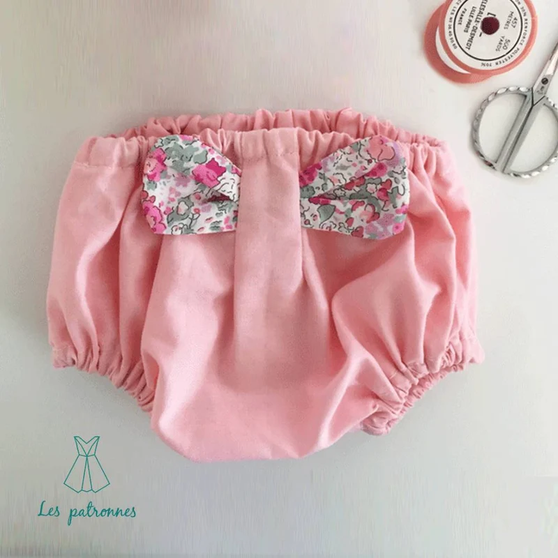 PATRON DE COUTURE PDF | Ensemble de bloomers pour bébé | Les Patronnes | BILINGUE ( FR/EN )