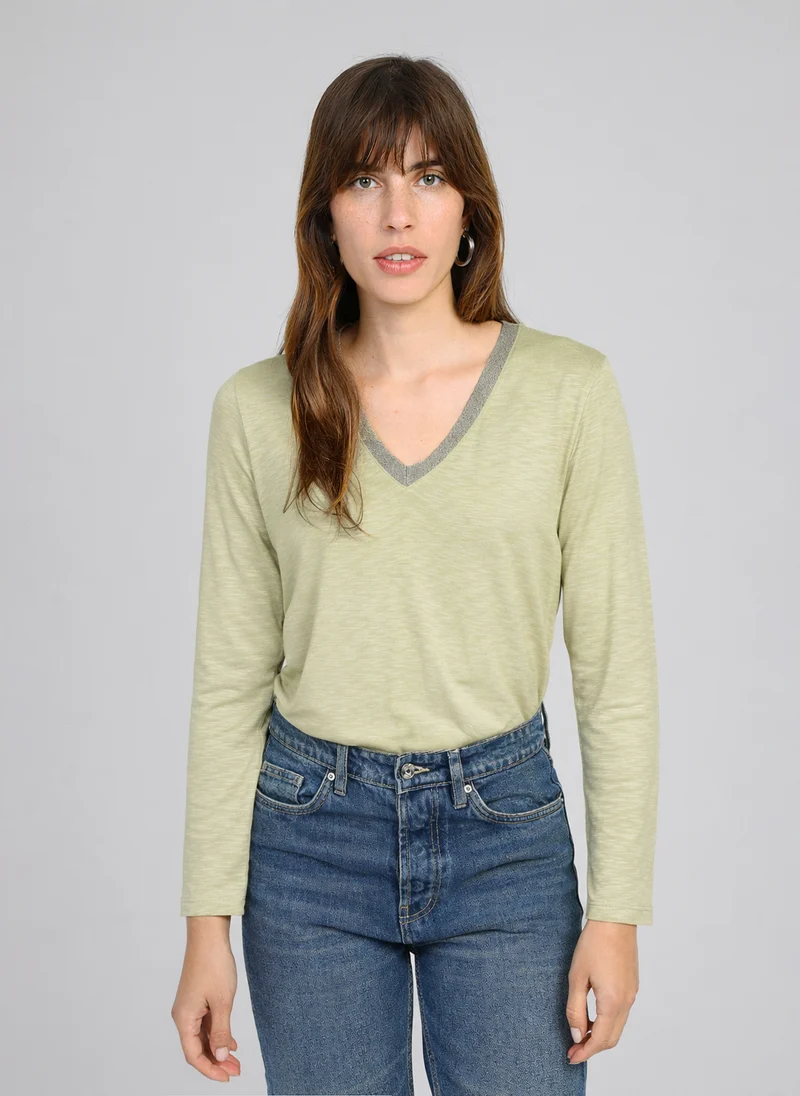 T-SHIRT TENIO verveine