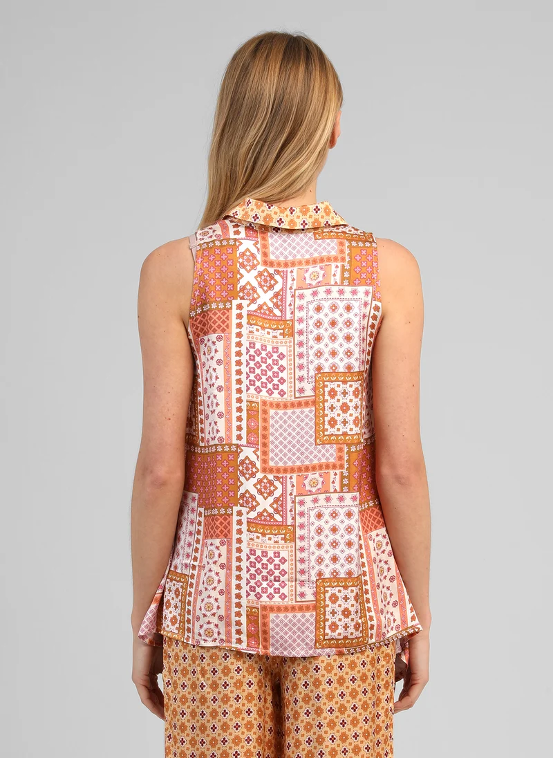 CHEMISE KLARISSA patchila ocre