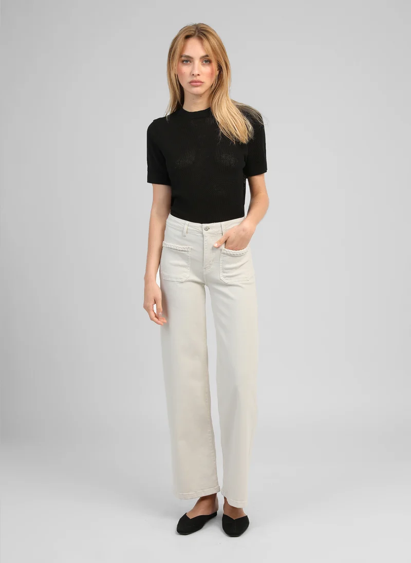 PANTALON PITRESS ecru