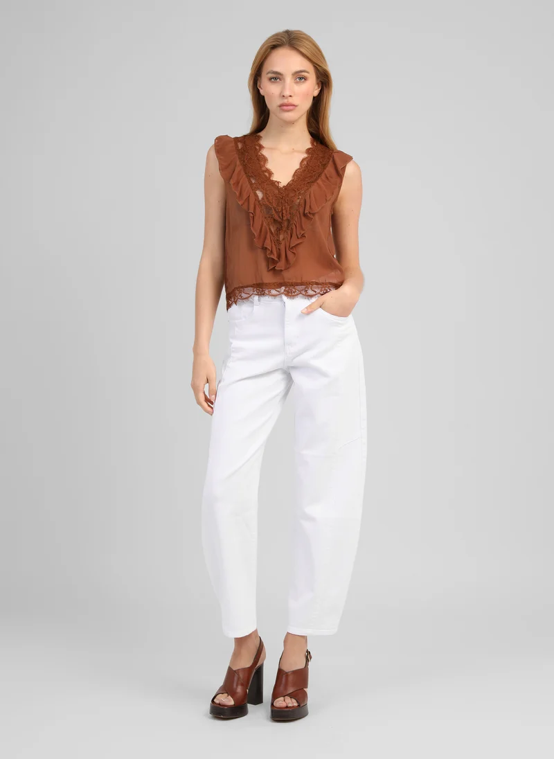 DEBARDEUR SAVILMA marron