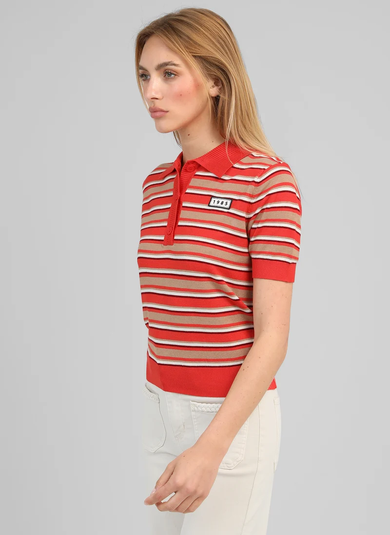 POLO NALBERIS coquelicot