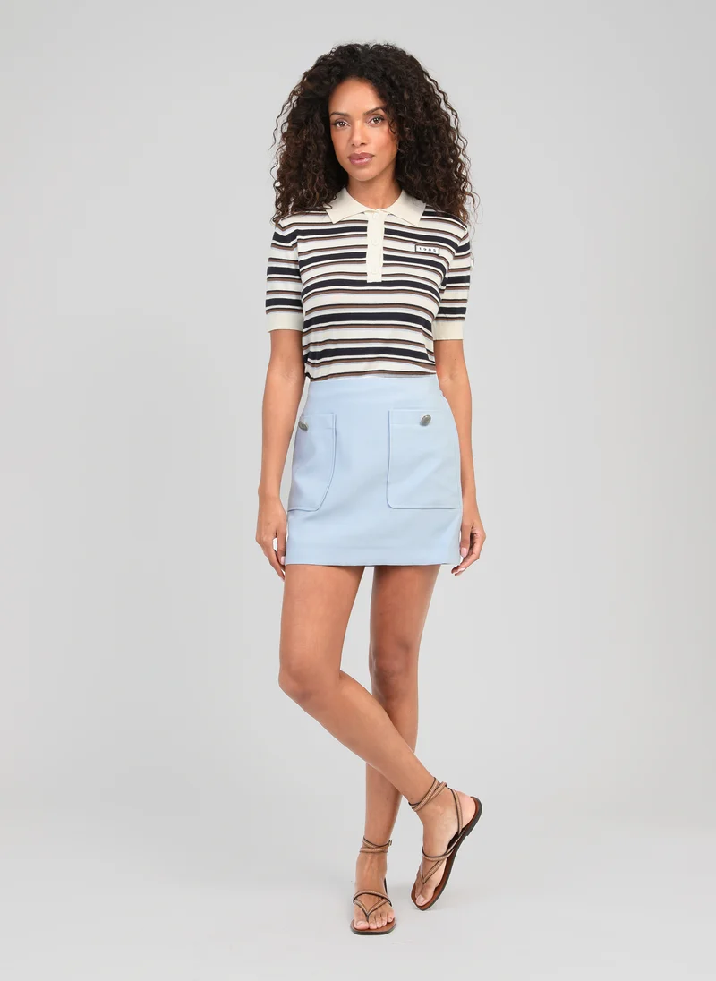 POLO NALBERIS blanc