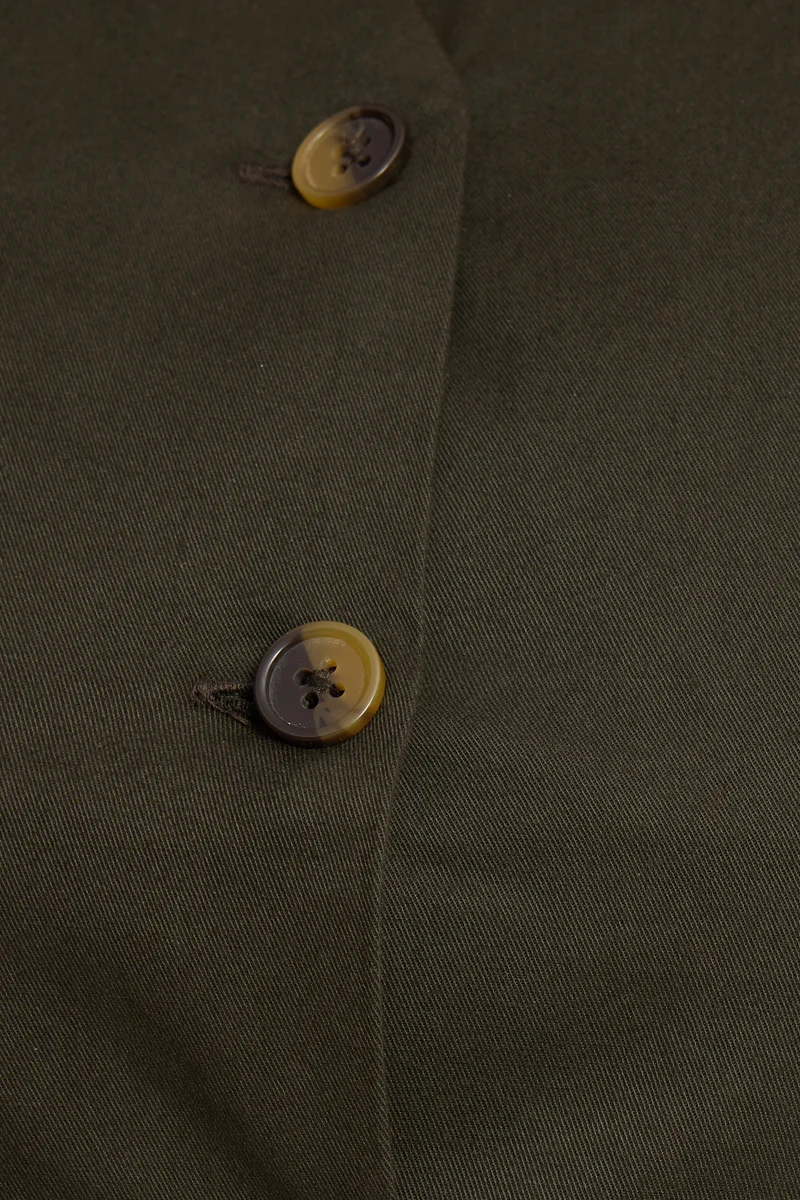 Emiyo|100% Cotton Sleeveless Vest With Buttons