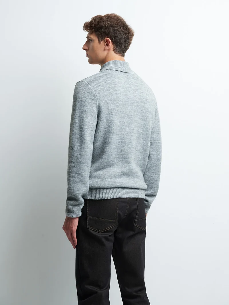 Pull col châle