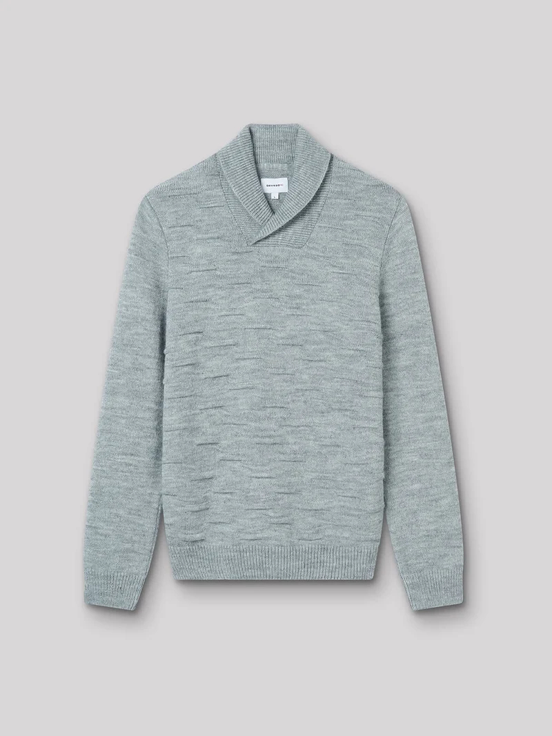 Pull col châle