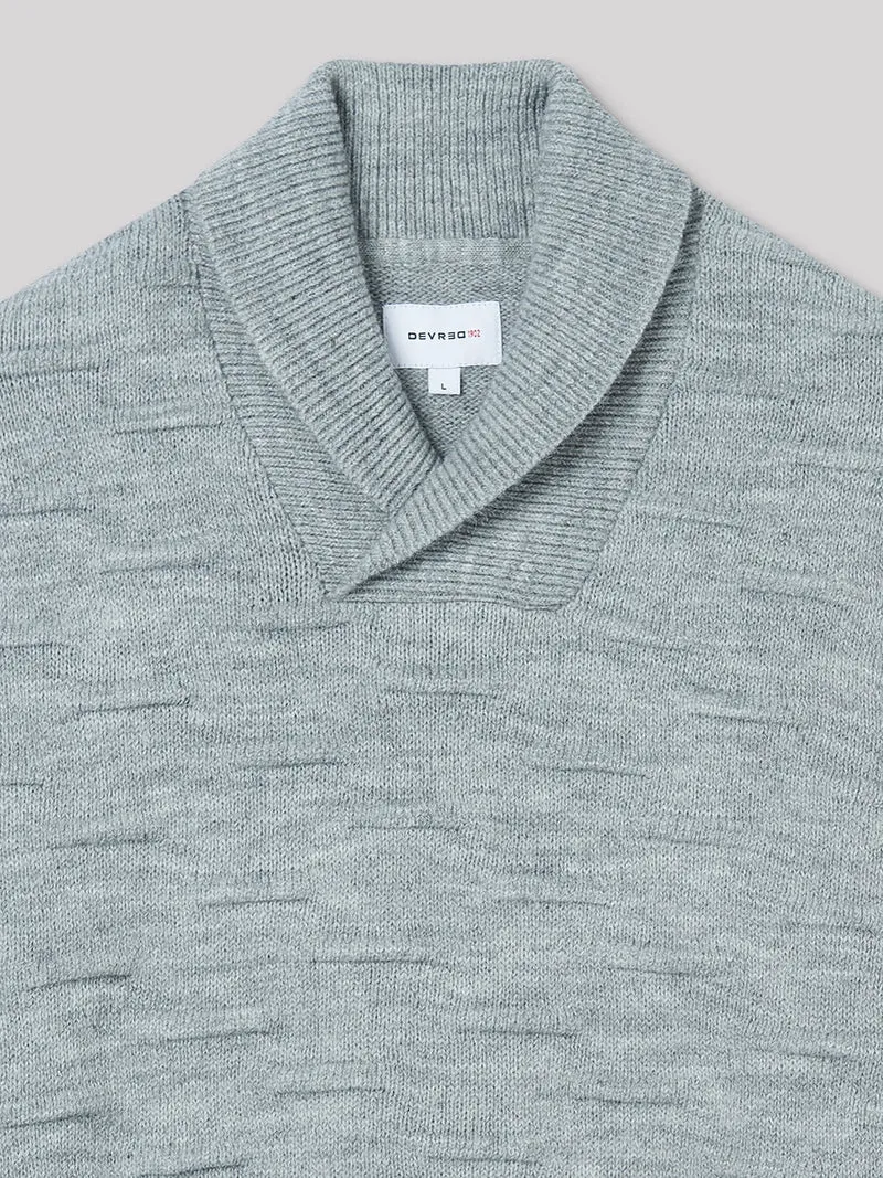 Pull col châle