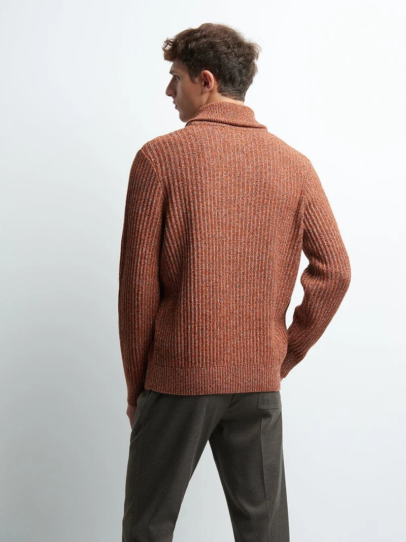 Pull col châle