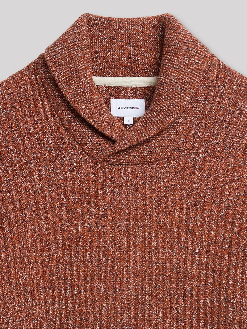 Pull col châle