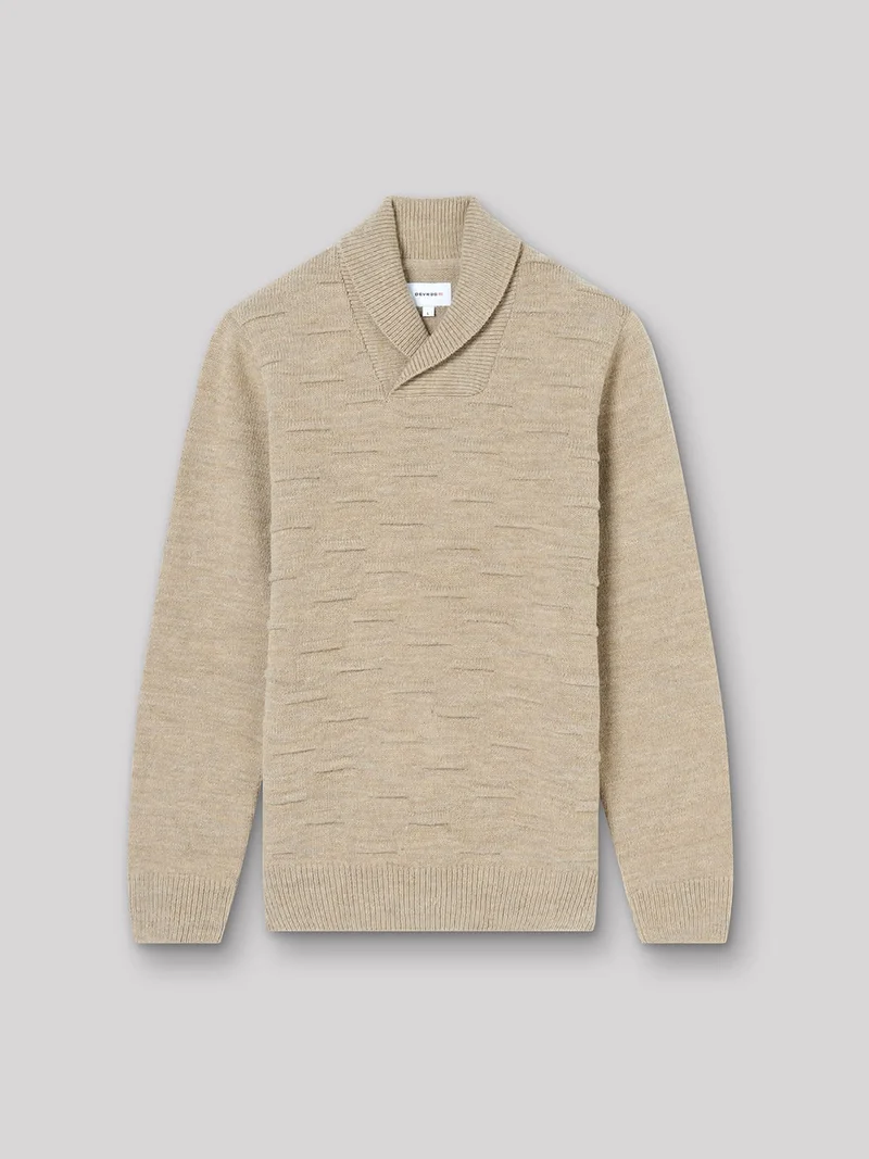 Pull col châle