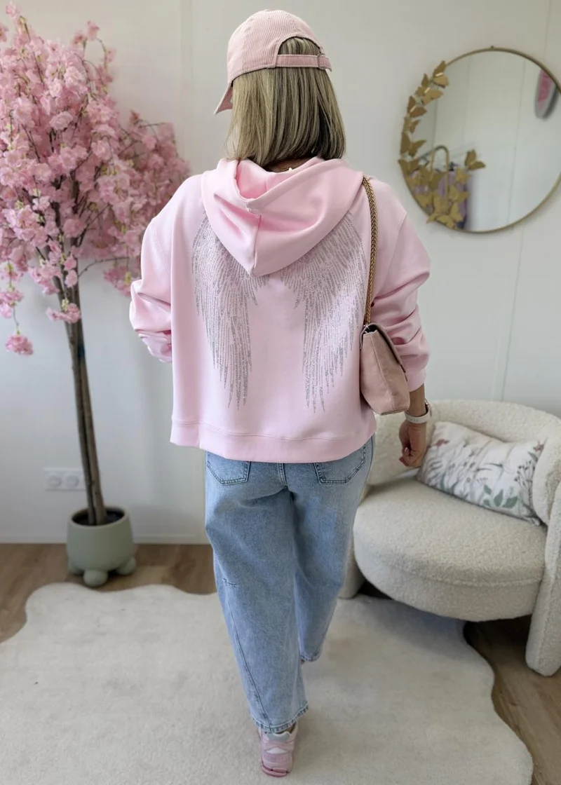 Gilet Wing rose