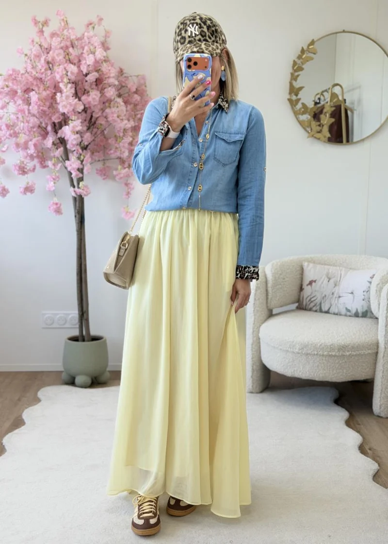 Jupe Heloise jaune (taille grand)