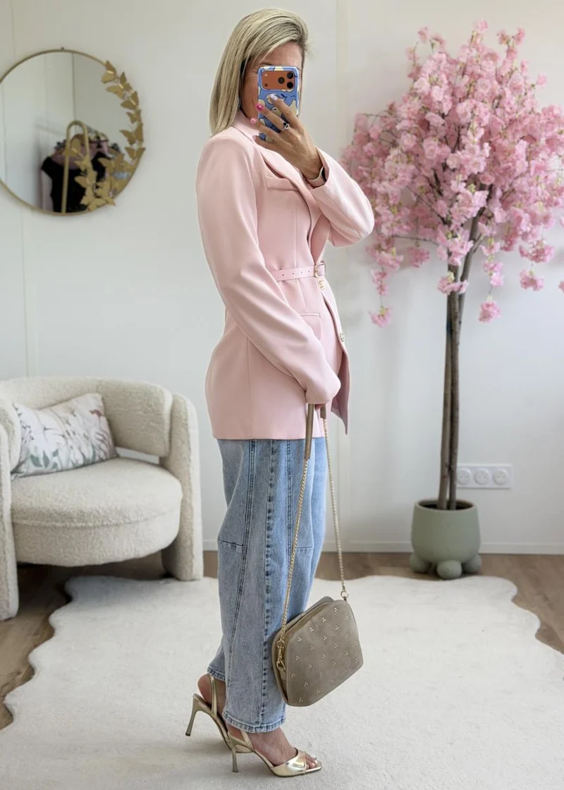 Blazer Amandine rose