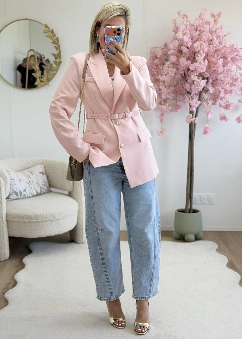 Blazer Amandine rose