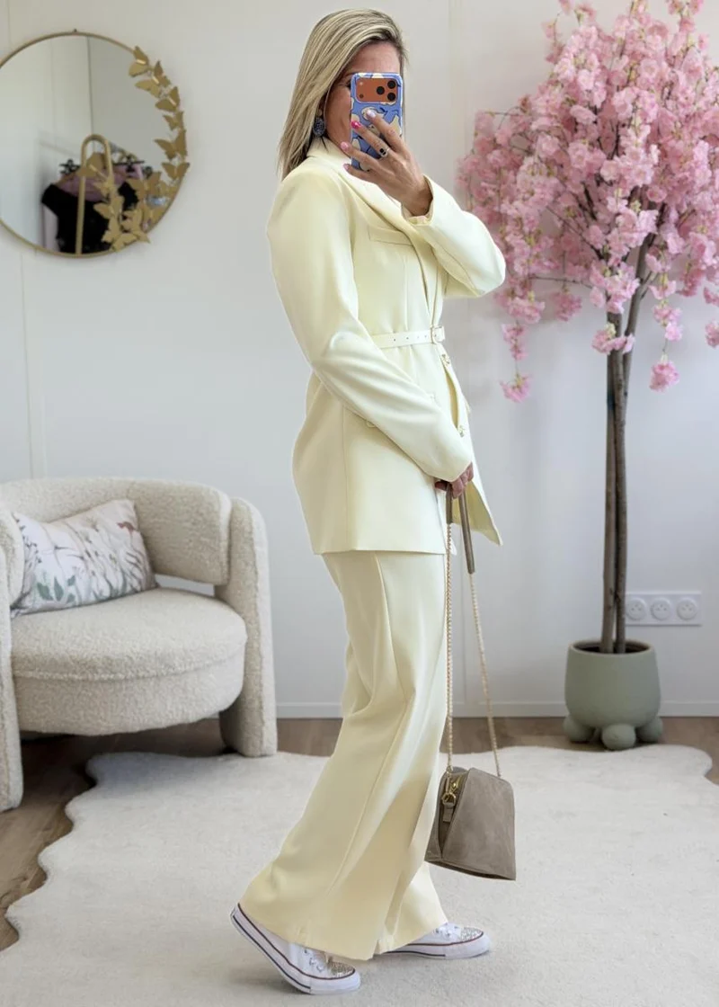 Blazer Amandine jaune