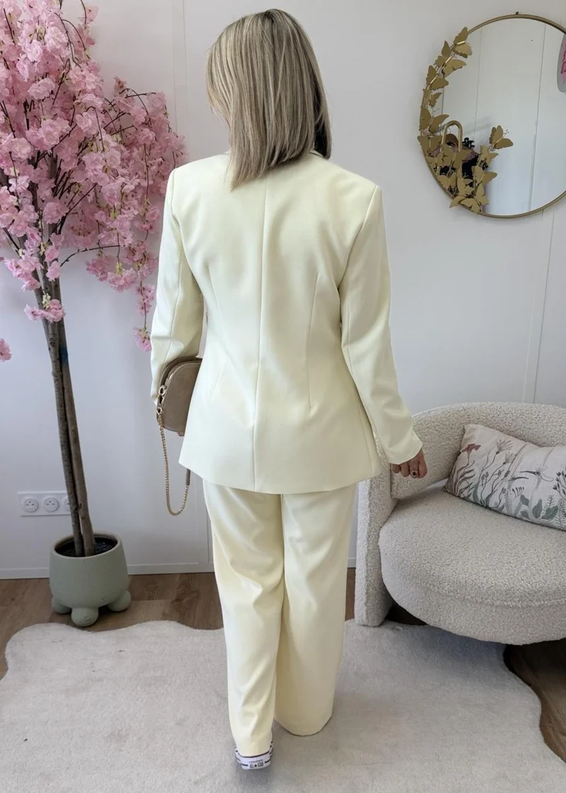 Blazer Amandine jaune