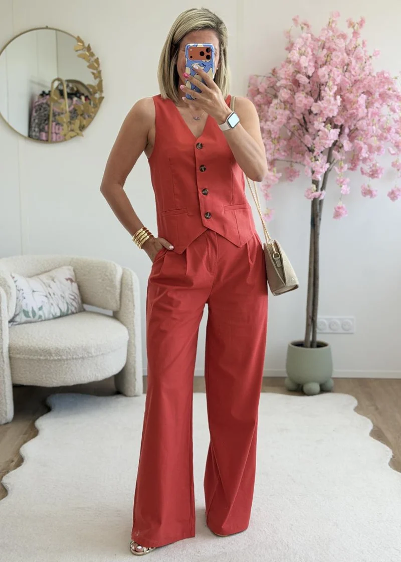 Ensemble Joy terracotta