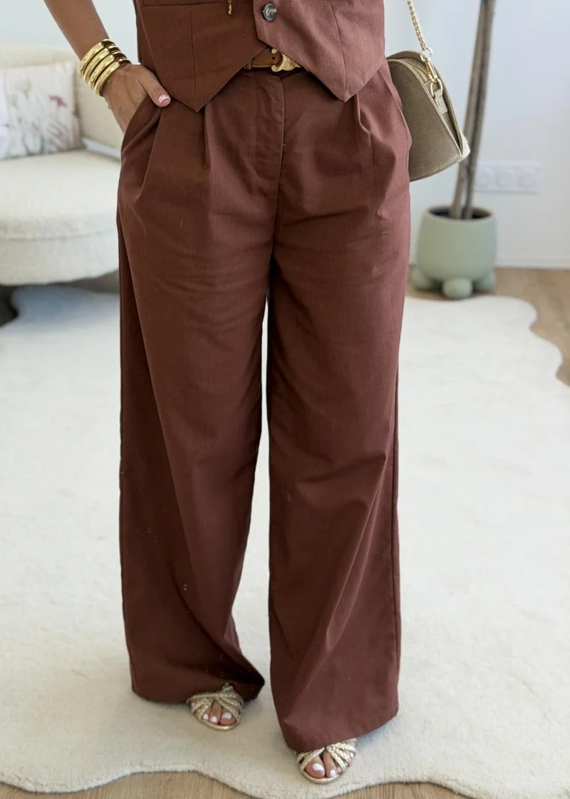 Ensemble Joy marron